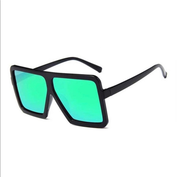 VintageRetro oversize square sunglasses NWT - Picture 7 of 8